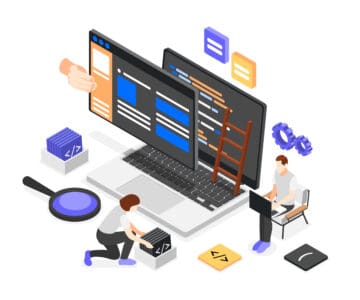 Webdesign trends - illustratie